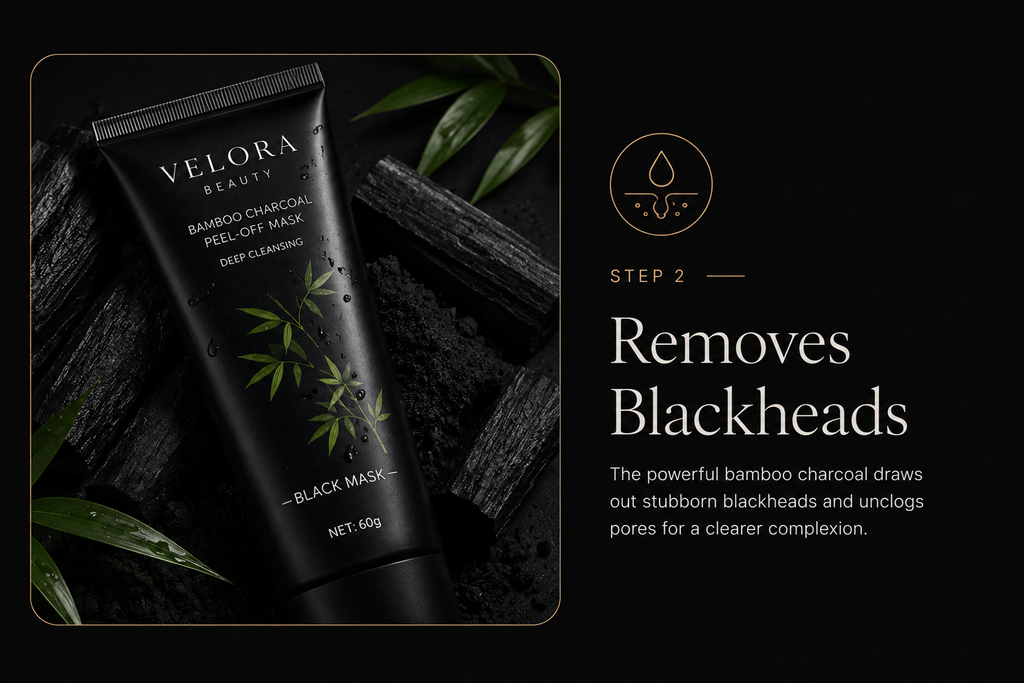 Velora Black Mask™